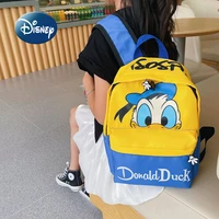 disney mickey 2022 new childrens backpack cartoon fashion boys and girls schoolbag kindergarten childrens travel backpack