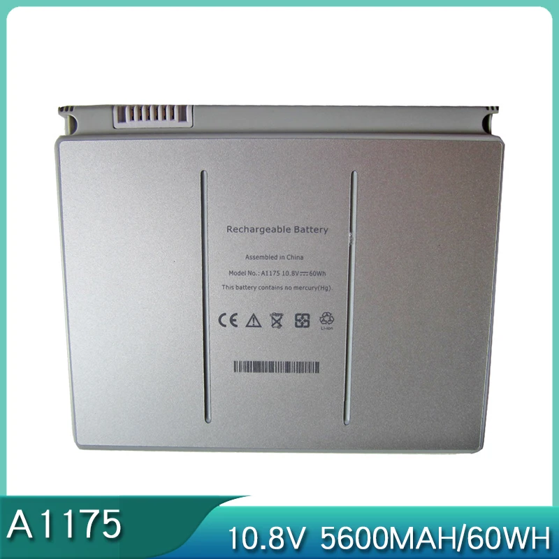 Новый аккумулятор A1175 для Apple MacBook Pro 15 дюймов A1150 A1260 MA463 A1226 A1211 MA601MA600 MA609 MA610 MB133 MA895J