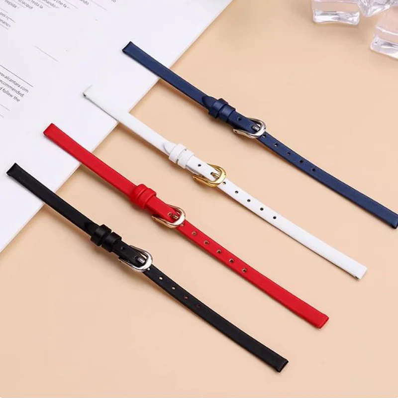 Ремешок из шелка для часов Маленький коричневый ремешок росемонта LR2230 женский