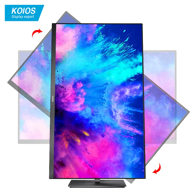 

KOIOS 31.5 Inch 4K Computer Monitor 60Hz Desktop LCD Display HDR IPS Screen 3840*2160 Swivel Lift Stand Design Home PC Monitors