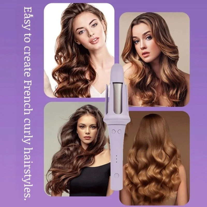 Электрическая плойка для завивки автоматическая с большими кнопками