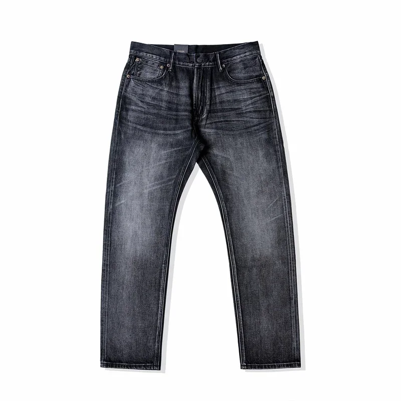 Мужские джинсы Red Tornado Dark Wash черные джинсовые брюки Selvage 12 5 унций прямые
