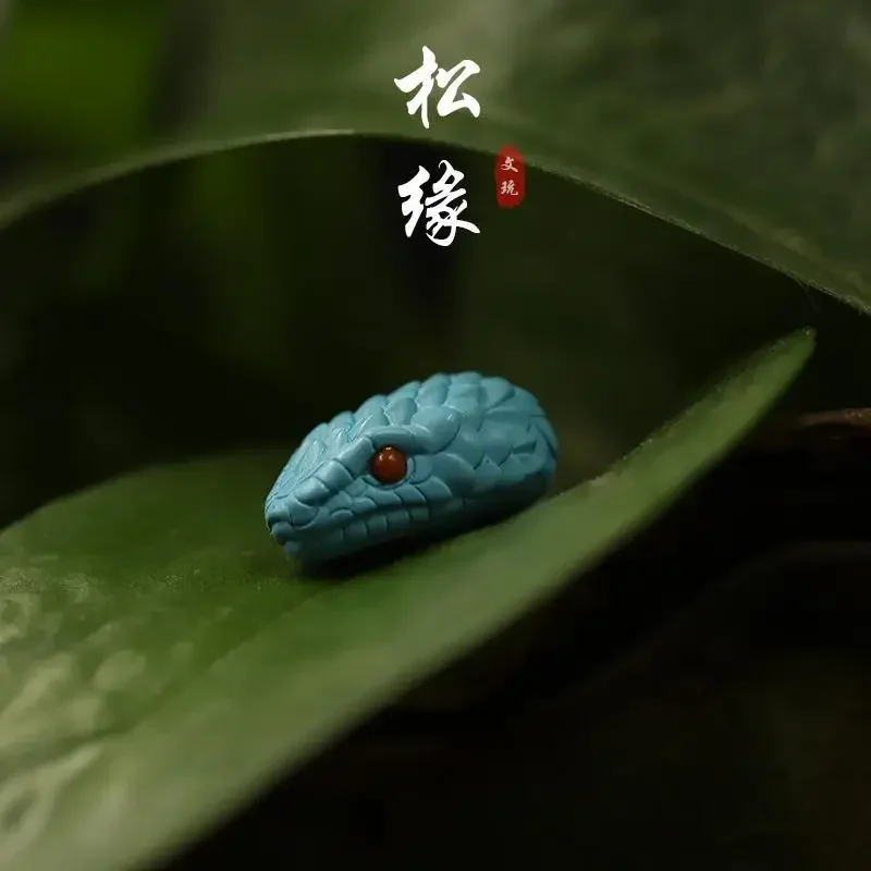 Оптимизированная Бирюзовая змея трехсторонний браслет WenPlay подвеска из бисера