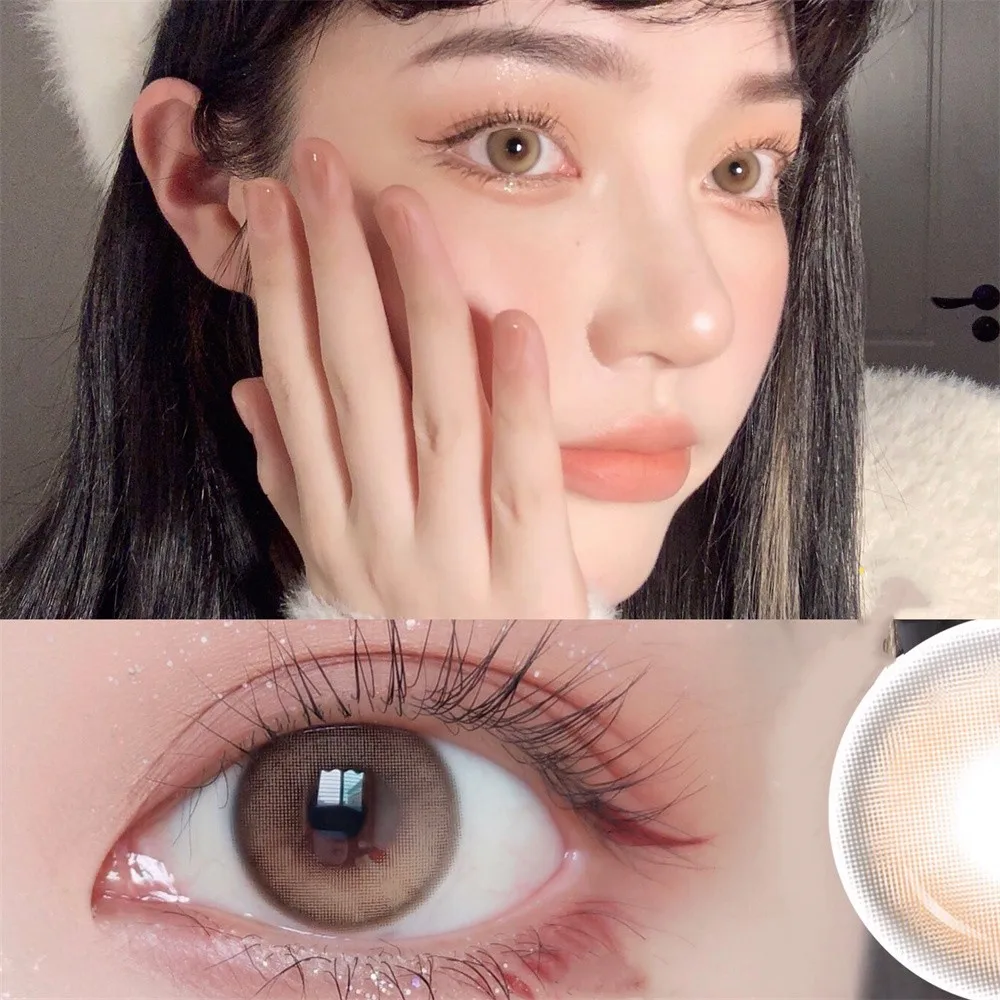 2 шт./пара контактные линзы для макияжа глаз