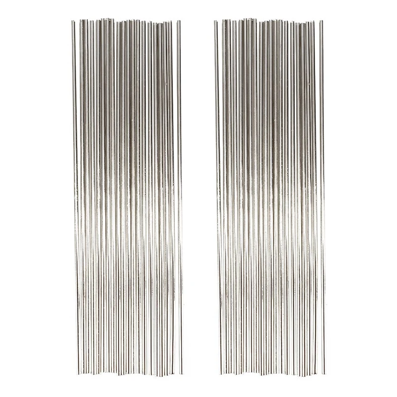 

40Pcs Stainless Steel Round Shaft Rod Axles 150Mmx2mm For RC Toy Car