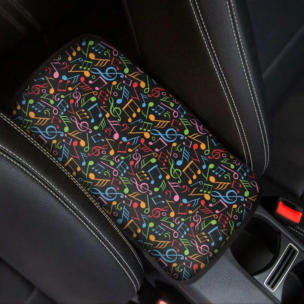 

Cosmic Music Design Anti-Slip Car Accessories Car Center Console Cover Easy Clean Car Center Console Pad for Car Car Armrest Pad
