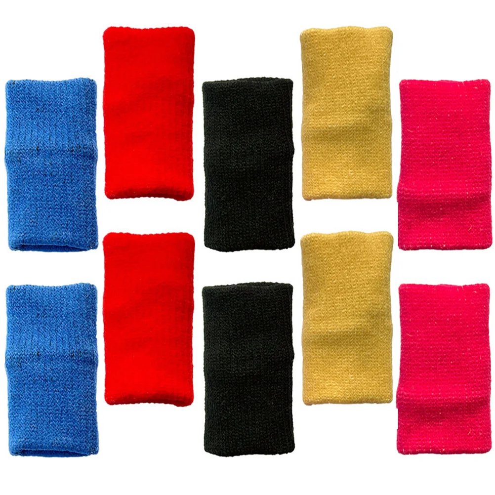 

10pcs Finger Covers Soft Durable Cross-stitch Finger Sleeve