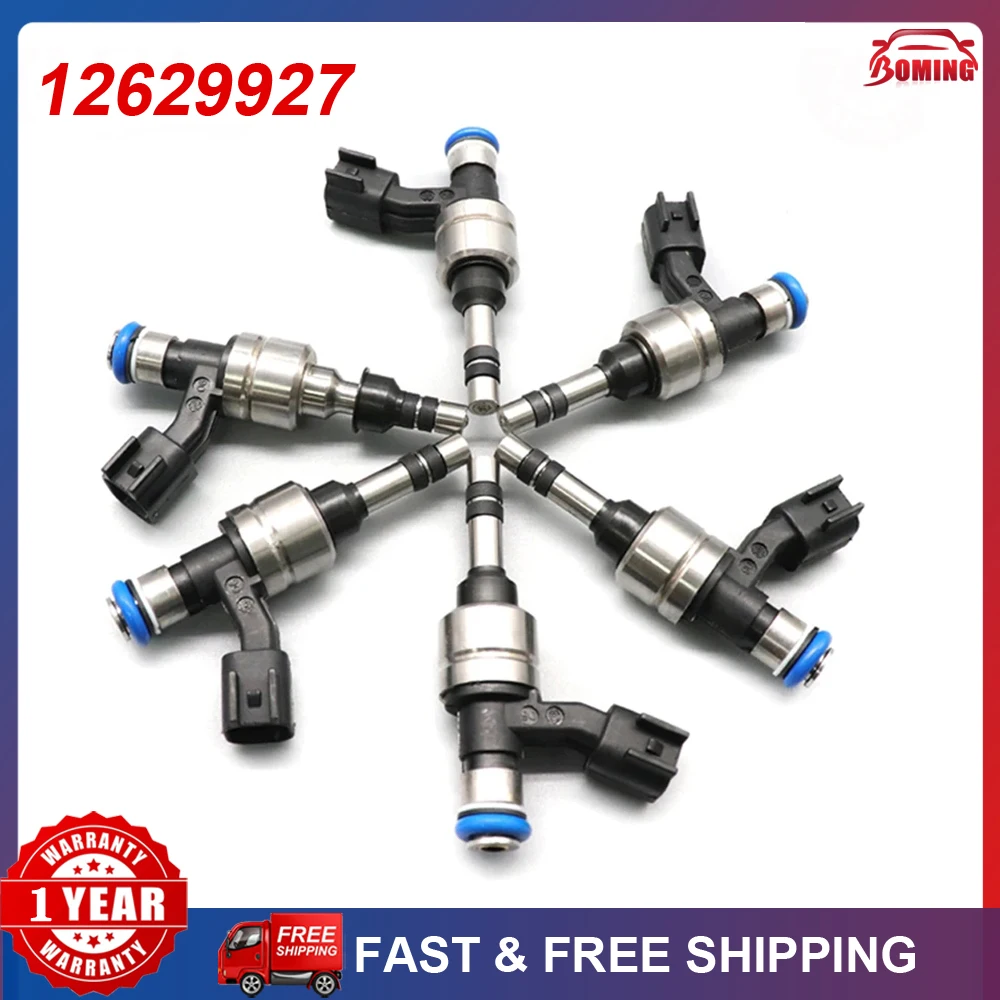 Автомобильный топливный инжектор 12629927 для G M Buick LaCrosse Cadillac CTS SRX Chevrolet Equinox GMC Ground 2.4L
