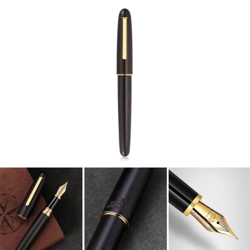 

Metal Business Pens Fountain Pens Smooth Writing Pens Calligraphy Pen Ink Pens School Office Supplies Signature Pens F19E