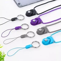 mobile phone straps universal detachable mobile phone case lanyard strap finger neck hanging rope mobile phone accessories 2021