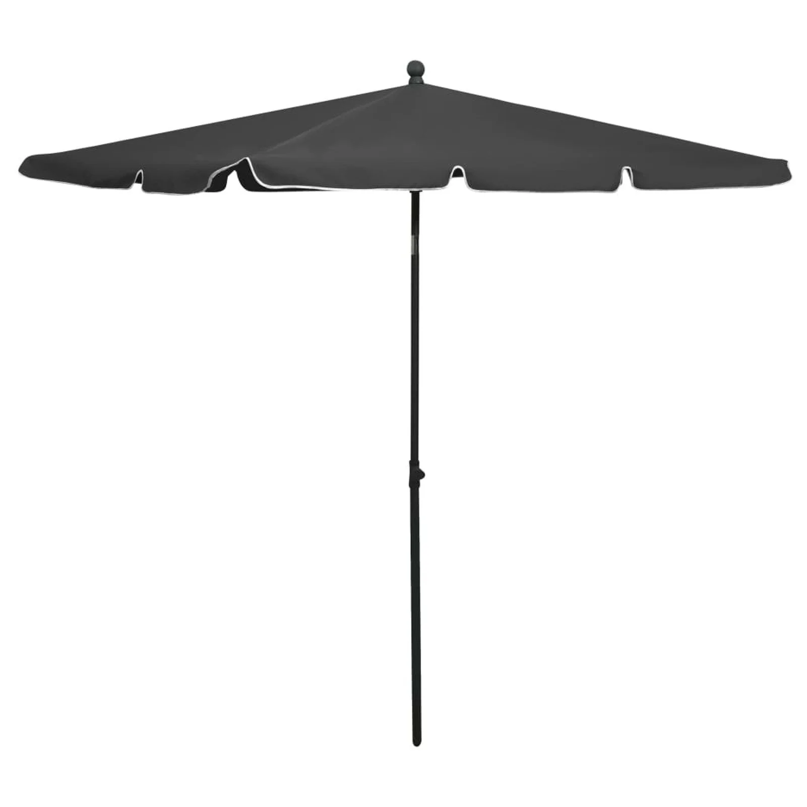 

Garden Parasol with Pole 82.7"x55.1" Anthracite