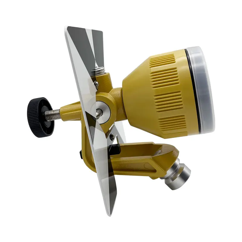 Фото Мини-призма с одинарным наклоном для тахеометров Topcon, металлическая призма-мишень с резьбой 5/8 дюйма №4
