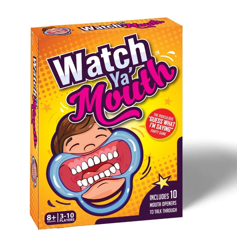 

Novelty Speak Out Interaction Card Game Big Mouth Toys Party Table Game Family Gathering Toy Family Party Games Pranks