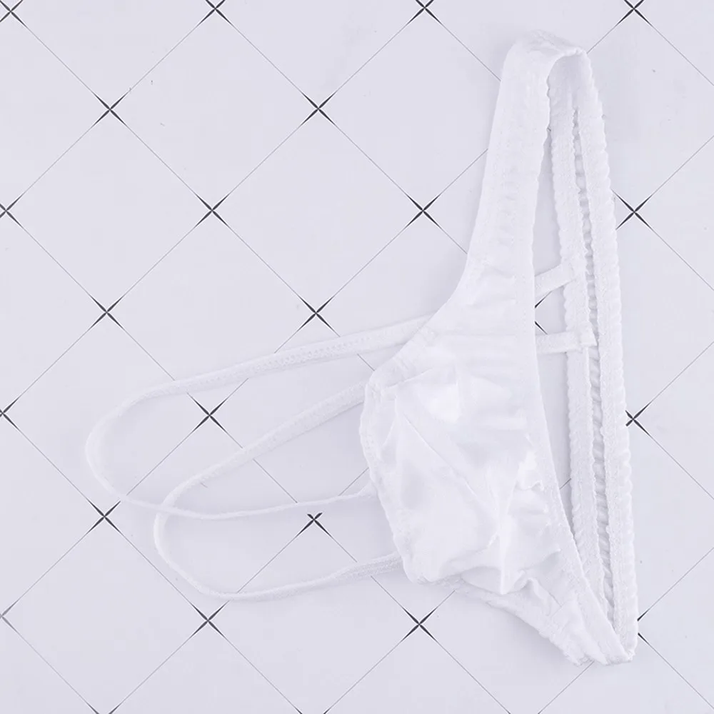 C-стринги эластичные трусы с Т-образной спинкой мужское сексуальное нижнее белье