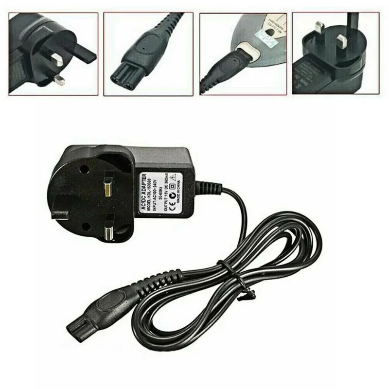 Power Charger Lead Cable Cord For Philips 3000/5000 Series Power Adapter Charger Uk