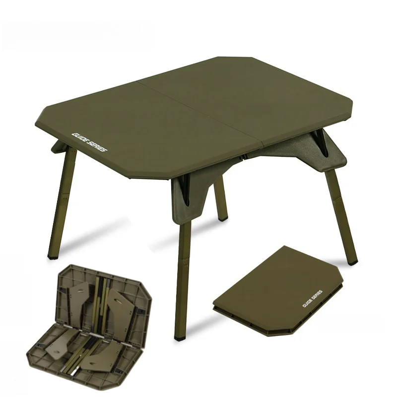Регулируемый по высоте стол для кемпинга складной улицы легкий портативный