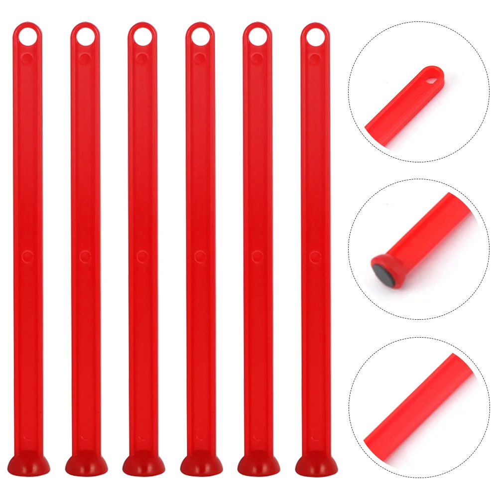 

6 Pcs With Magnetic Can Lifter Pro Tools Lid Lifters Jar Lifting Kitchen Household Canning Scald-proof