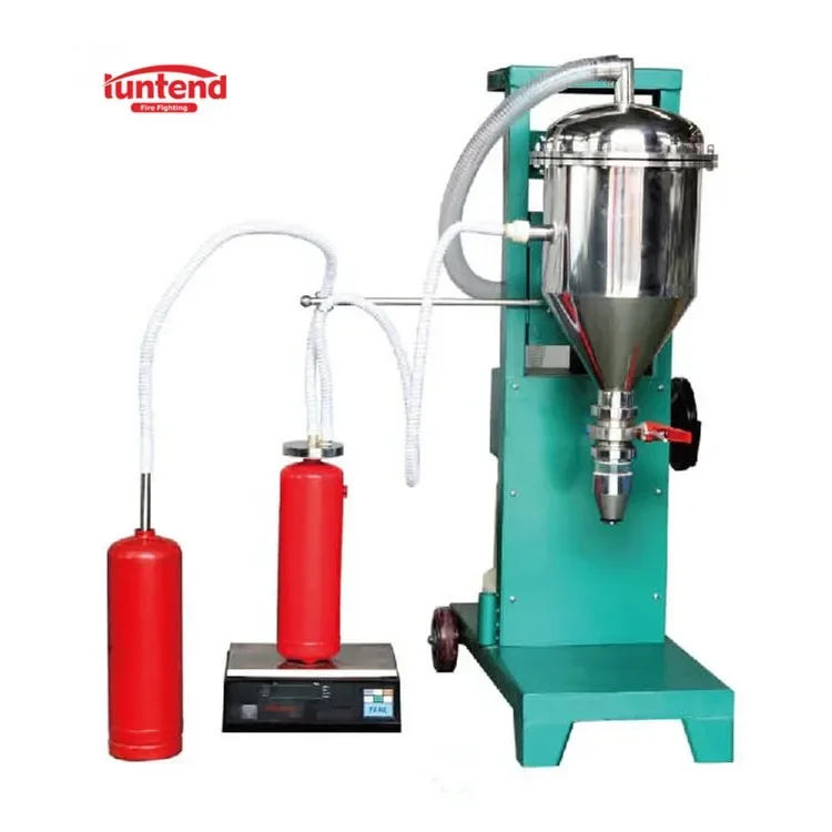 Hengyang Runtai Automatic Dry Powder Fire Extinguisher Refilling Machine/ Filler