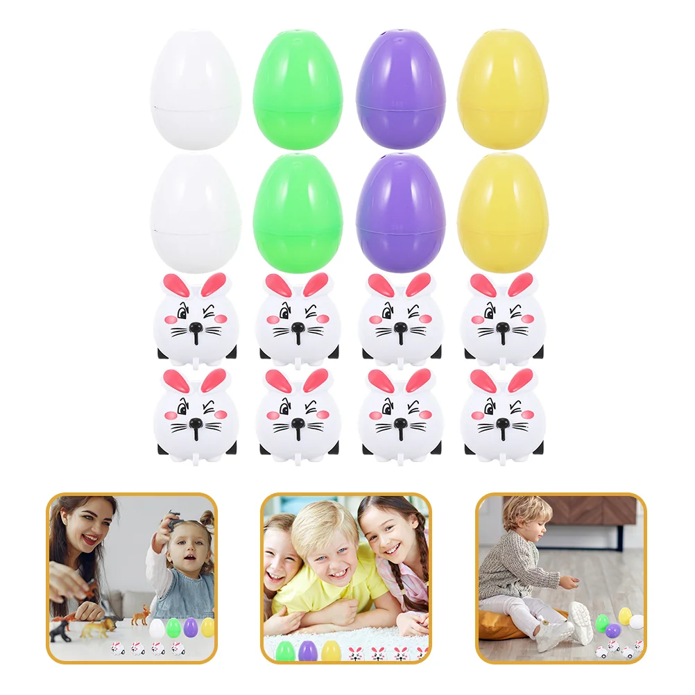 

Easter Eggs Egg Toy Fillable Fillers Surprise Bunny Car Rabbit Basket Toys Prefilled Goodie Cars Party Filled Favors Gift