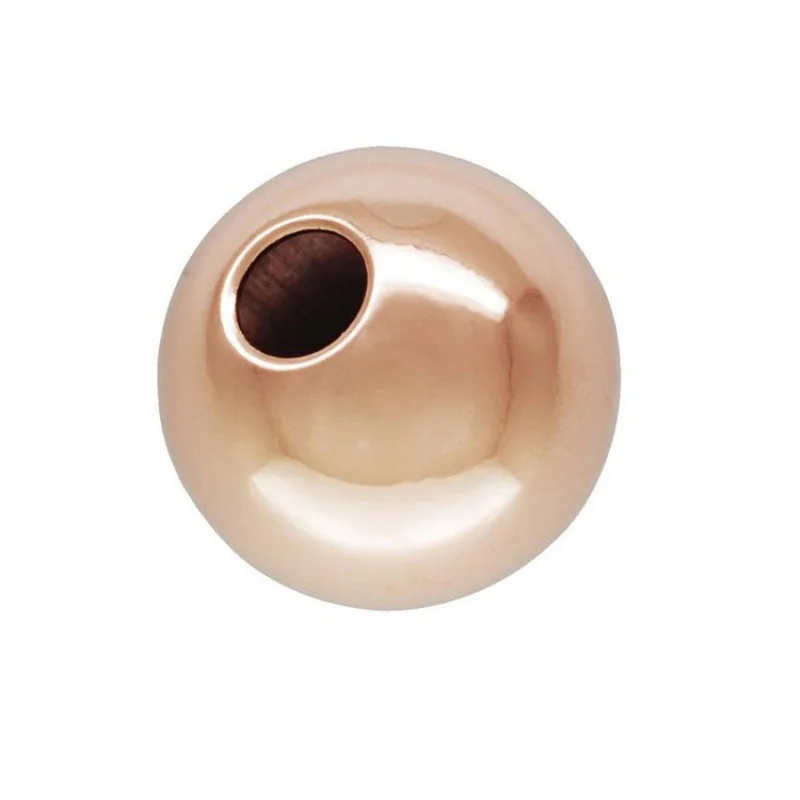 

Fashion DIY Accessories 14K Rose Gold Filled Bead For Jewelry Making