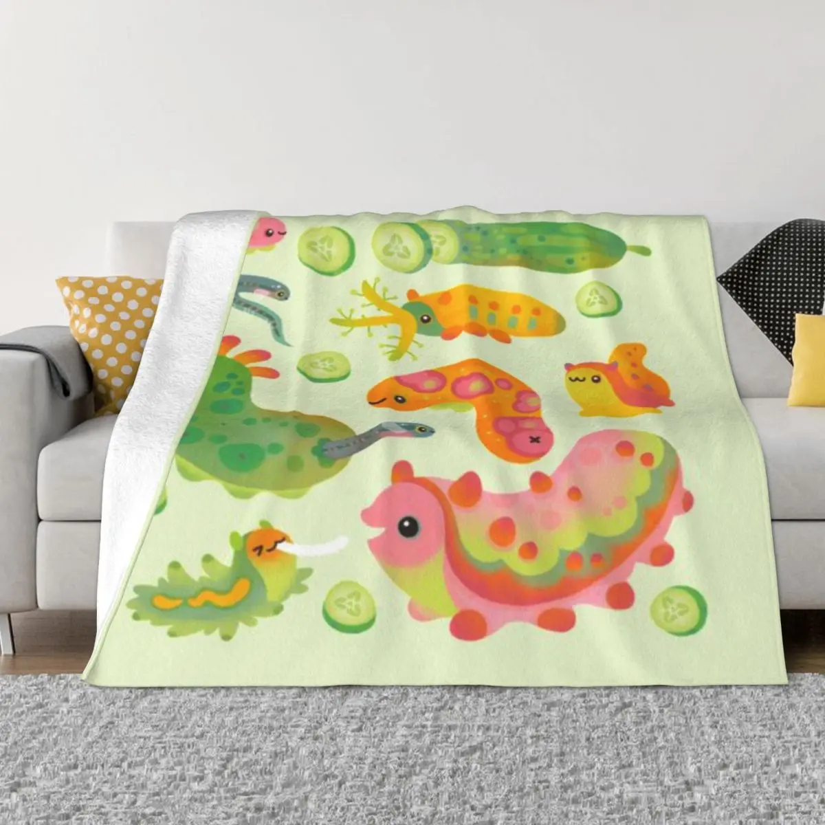 Морской огурец ультрамягкое одеяло из микрофлиса