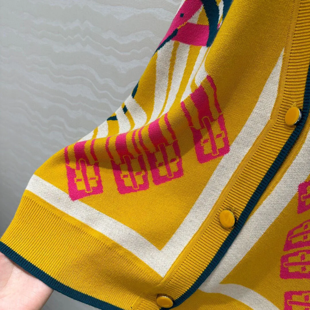 Новинка 2024 модный шерстяной кашемировый контрастный женский свитер с V-образным