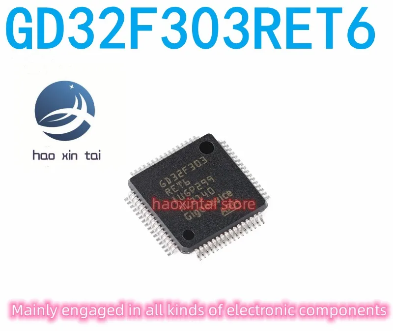 

10pcs original GD32F303RET6 LQFP-64 ARM Cortex-M4 32-bit microcontroller -MCU chip