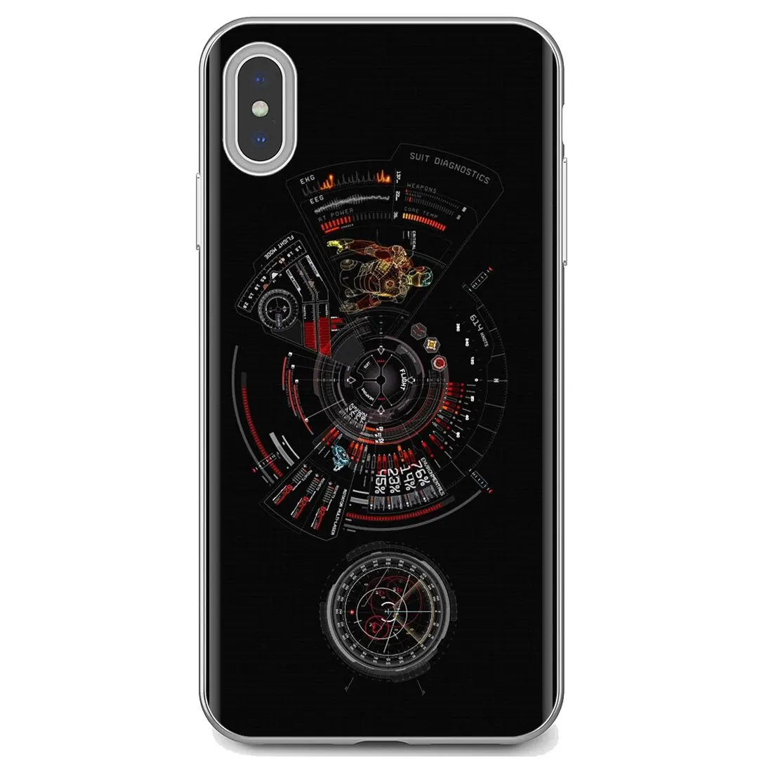 Мягкий корпус для реактора Железный человек Huawei P50 P30 P40 P20 P8 P9 P10 Lite Pro 2016 2017 P Smart Plus