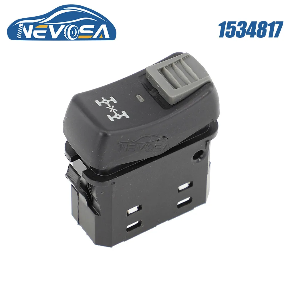 

NEVOSA 1534817 For Scania 5 P Series 2004 2005 06 2016 Truck Light Panel Switch Window PTO Knob 7Pins Panel Multifunction Button