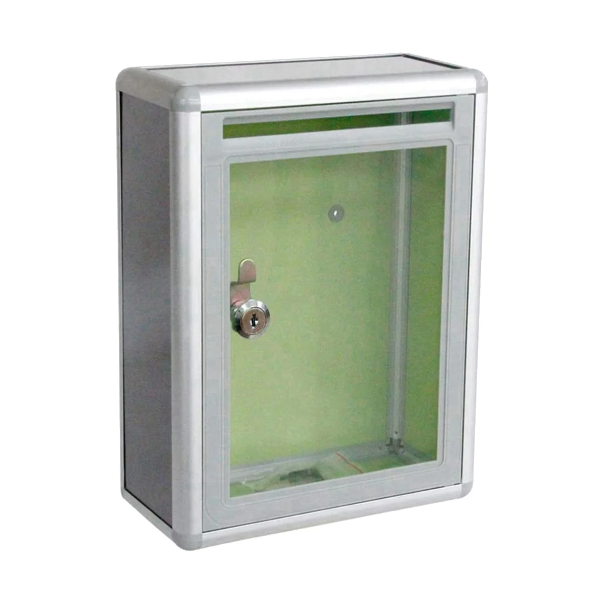 

Proposal Box with Lock and Key Small Lockable Metal Wall Mounted Home Office Proposal Box