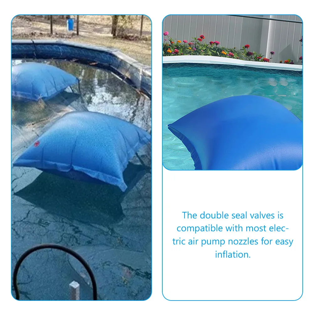 Pool Pillows for above Ground Pools Swimming Inflatable Recliner Cushion Lona Para Tapar Piscina Pvc Baby
