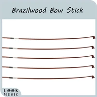 5pcs unfinished 44 violin bow stick brazilwood octagonal stick 44 violin bow stick
