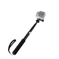 go pro accessories 12 inch aluminum monopod selfie stick for gopro 10 9 8 7 6 5 4 sj4000 sj7 yi 4k h8 dji osmo