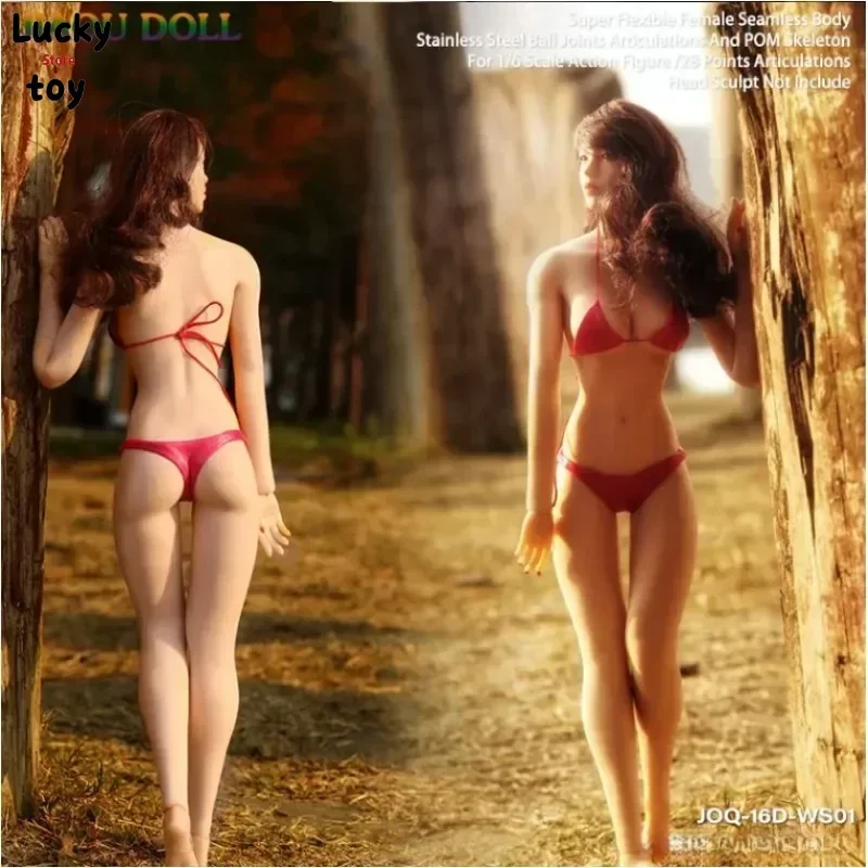 JIAOU DOLL 1/6 Europe Fit пухлый бесшовный корпус со скелетом из нержавеющей стали супер