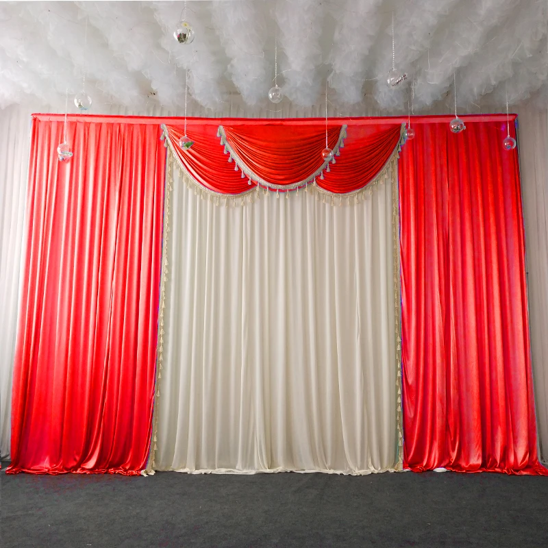 Индивидуальные свадебные реквизиты шторы элегантный свадебный фон занавески