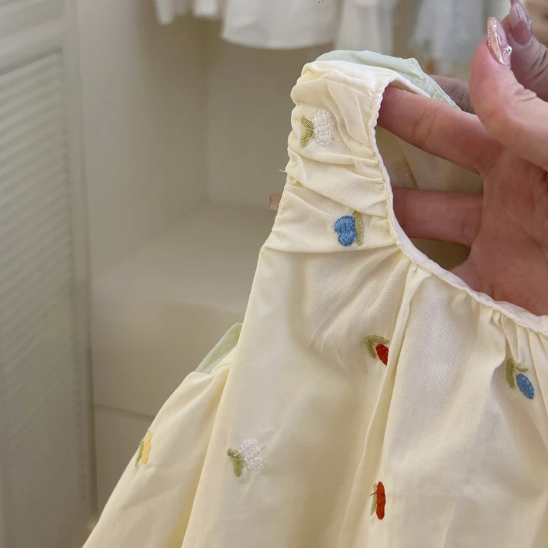 Модная одежда для девочек летнее милое детское платье милая темпераментная