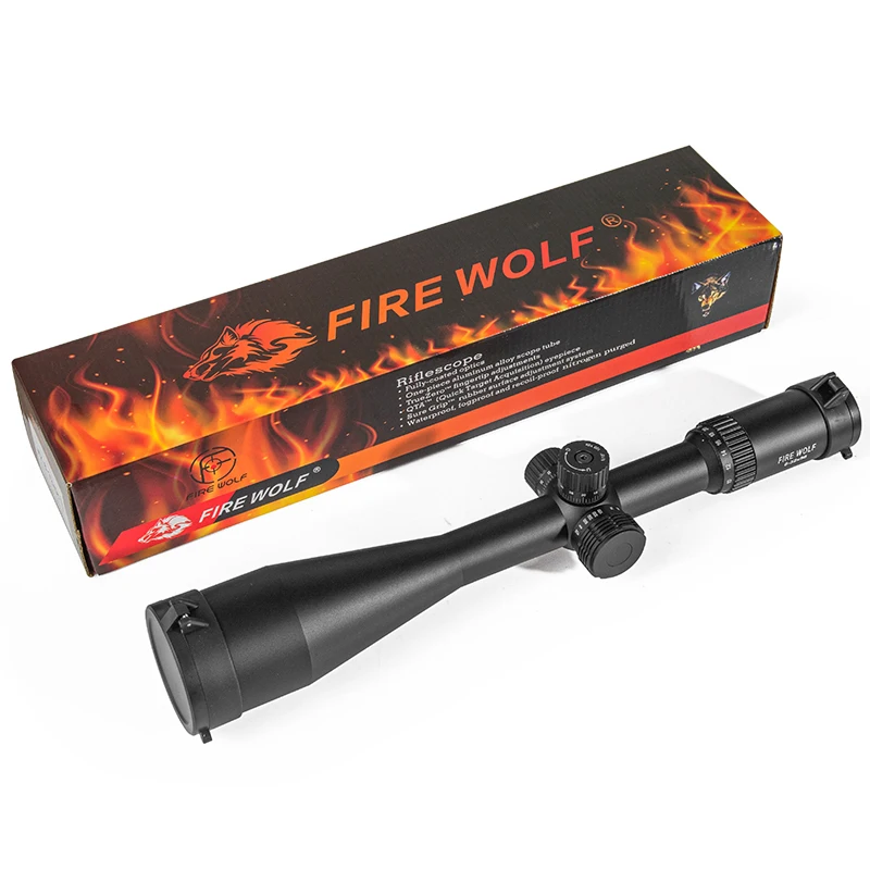 Охотничье и снаряжение Fire Wolf 8-32X56 тактический оптический прицел с высоким