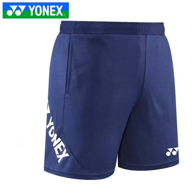 YONEX мужские дышащие быстросохнущие шорты для бадминтона бега летняя спортивная