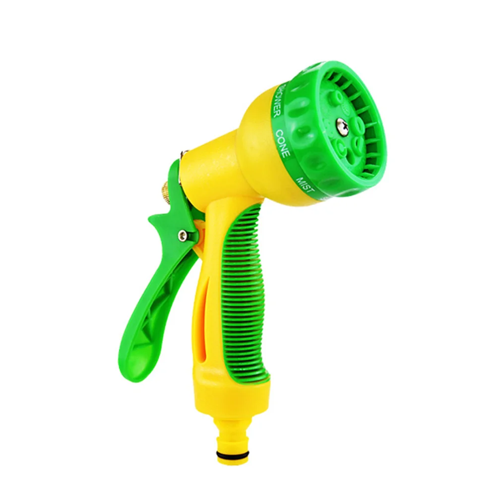 

Water Pipe Plastic High-quality Car Wash High Pressure Multi-functional Garden Supplies Water Pouring Yellow Green Water Guns