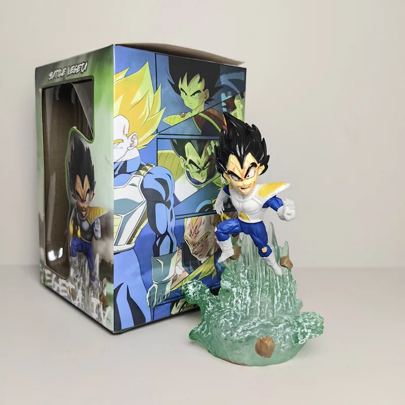 Фото НОВАЯ коллекционная фигурка Dragon-Ball Z Фриза и Веджеты из ПВХ, 8,5 см, статуэтка для автомобиля, украшение для приборной панели, аниме-аксессуар, подарок №4