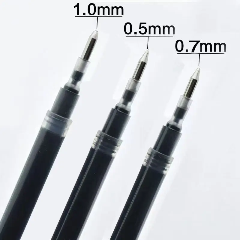 Гелевые стержни для ручек, 1,0, 0,7, 0,5, 20 шт | AliExpress