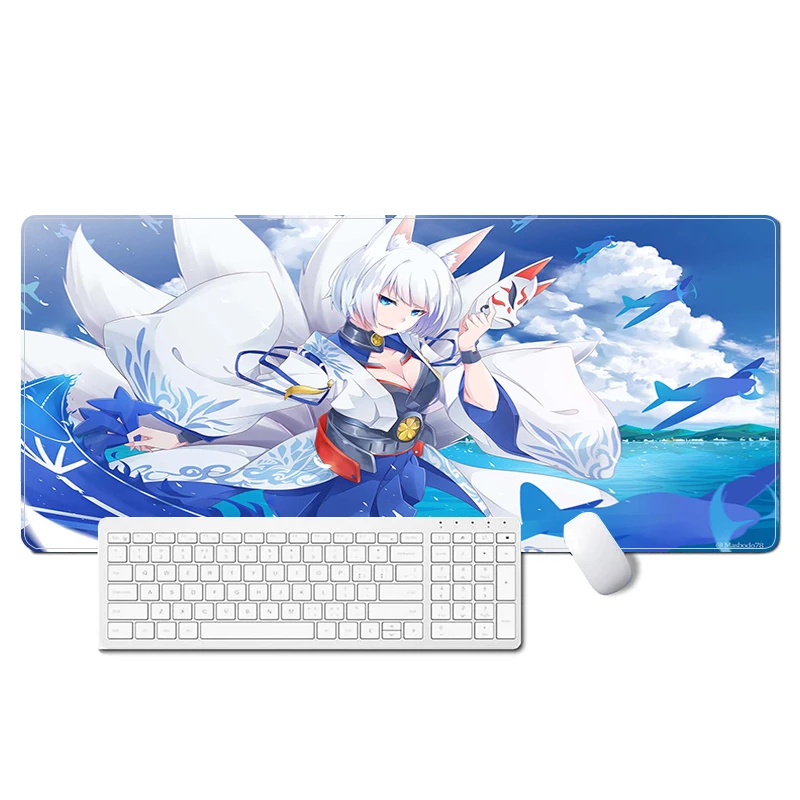 

Xxl Mouse Pad Gamer Azur Lane Cabinet Pc Keyboard Mousepad Anime Girl Computer Non-slip Desk Mat Gaming Accessories Deskpad Mice