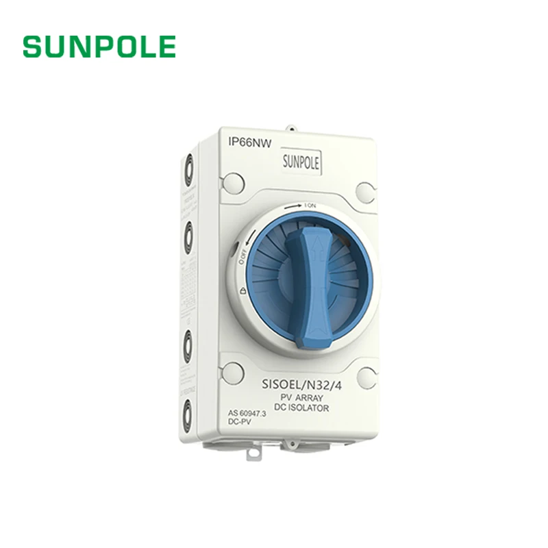 

Солнечный изоляционный переключатель постоянного тока 1000В 32А