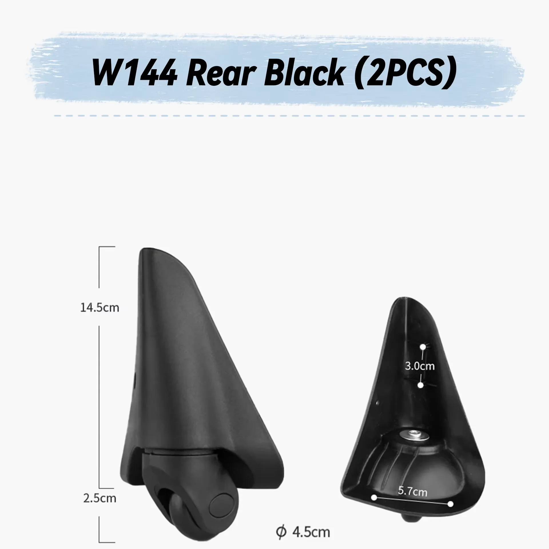 Универсальные сменные колеса для Samsonite W144 чемодан вращающийся Гладкий бесшумный