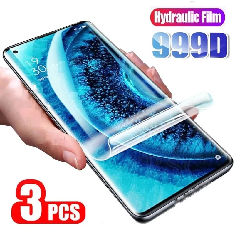 

3PCS Full Cover Hydrogel Film For Realme Q5 Pro 5G Screen Protector For Realme Q5 Q3 Pro Q5i Q3i Q3T film