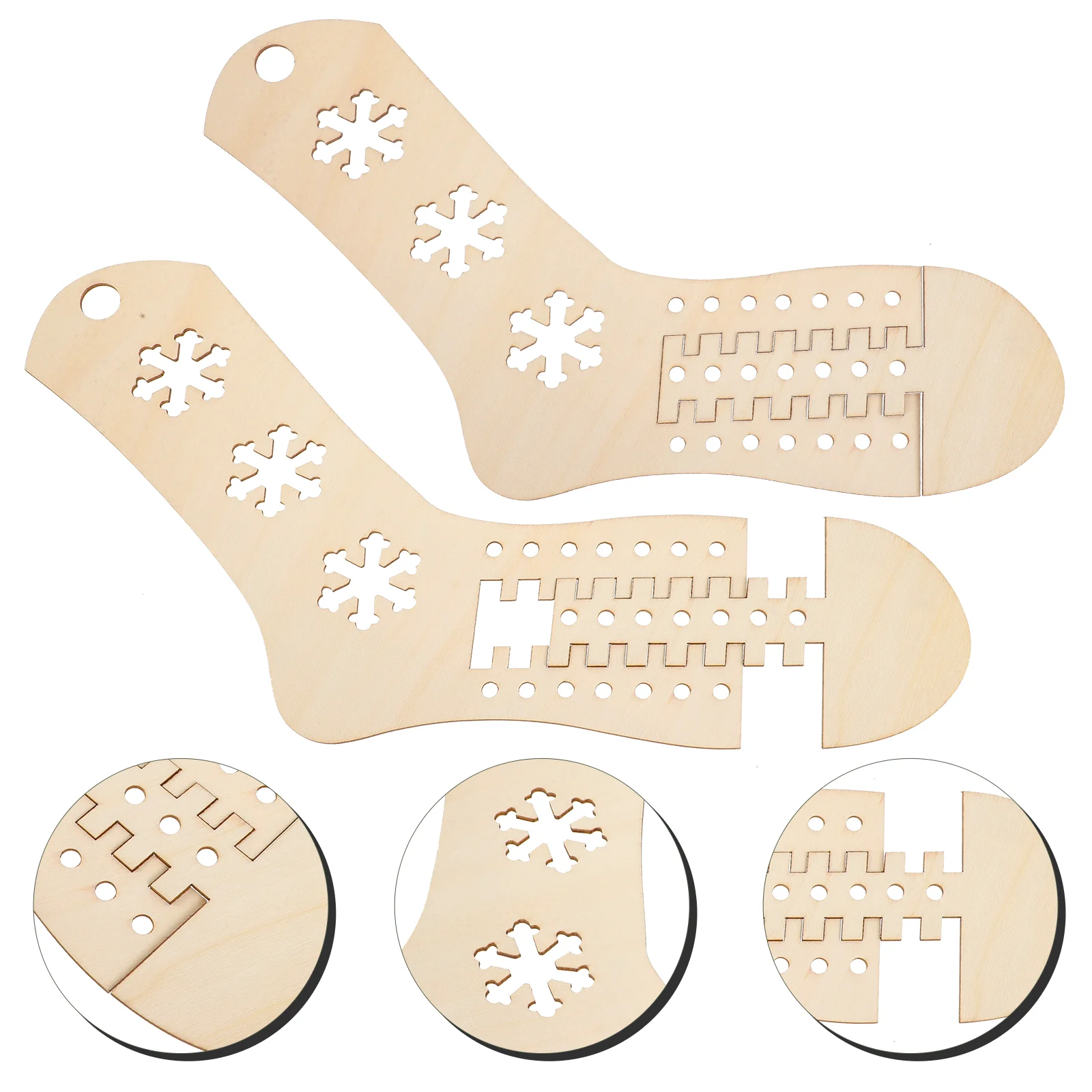 

Stocking Display Models Blockers Knitting Hollow Molds Sock Tools Wooden Stretchers