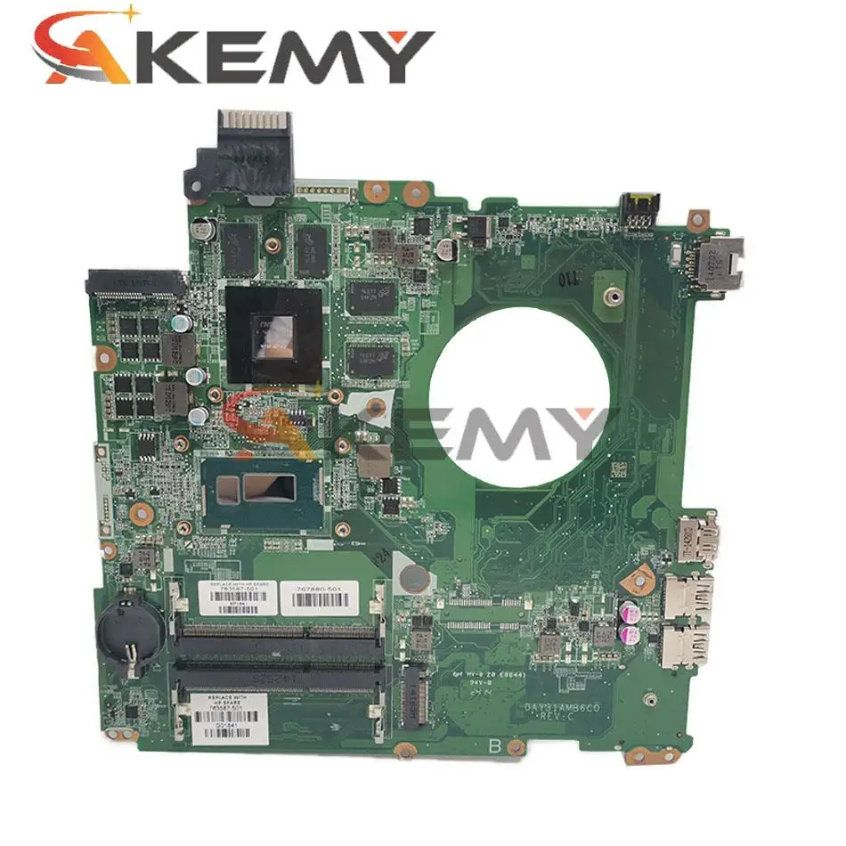 Материнская плата для ноутбука HP Pavilion 15-P 15-K с фотоинтерфейсом 850M 4G