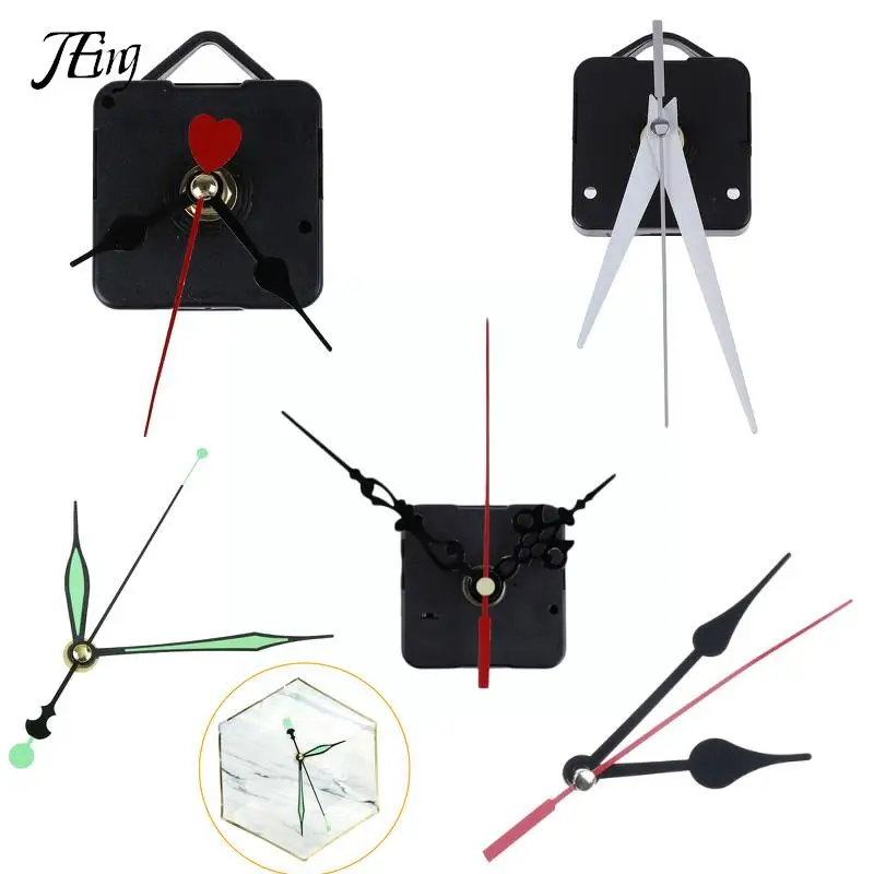 

Hot DIY Clock Mechanism Parts Classic Hanging Black Quartz Watch Wall Clock Movement Quartz Wall Clock Movement