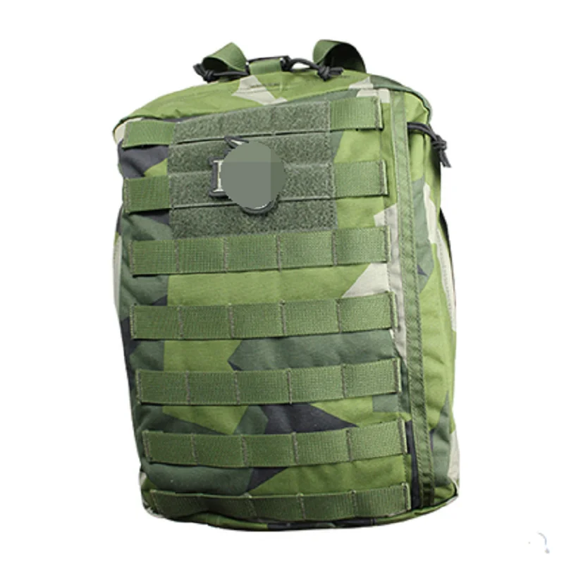 Outdoor Sports Tactics Sweden M90 Geometric Camouflage Multipurpose Light Backpack Assault Bag