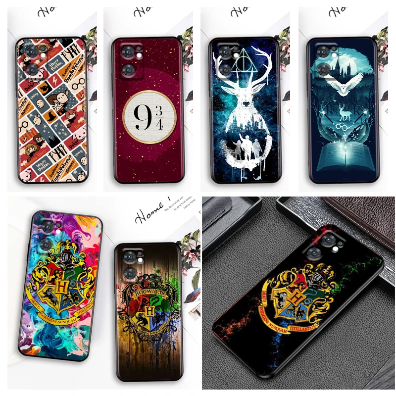 

Ring Potters Wand Harries Phone Case For OPPO Reno 8 7 6 5 4 2 Z Lite Pro Plus SE 4G 5G Black Soft Fundas Silicone Cover